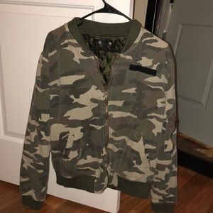 Camo Bomber Jacket